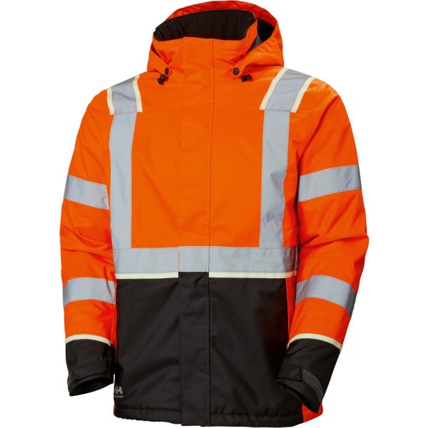 Warn-Winterjacke, orange, Gr.S