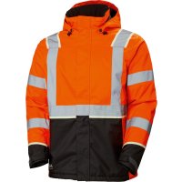 Warn-Winterjacke, orange, Gr.S