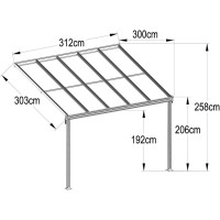 Terrassenüberdachung Imit2 Standfuße312 x 303...