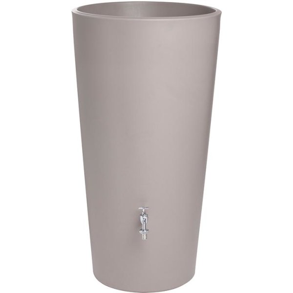 Regenwassertank Rainbowl Flower 150 l taupe Beschaffungsartikel