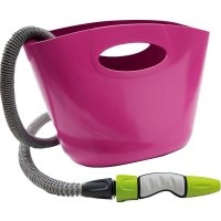 Gartenschlauch 5-15m Aquapop fuchsia mit Verstautasche...