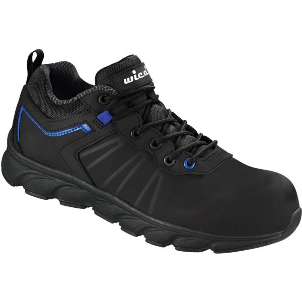 Halbschuh VEZZO Schwarz, Blau, S3 SRC Gr.37 WICA