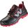 Halbschuh BELLUNO Schwarz/rot, S3 SR ESD Gr. 36 Wica