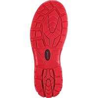 Halbschuh BELLUNO Schwarz/rot, S3 SR ESD Gr. 38 Wica