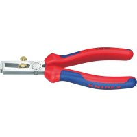 Abisolierzange poliert mit Mehrkomponenten-Griffen 160mm qmm KNIPEX