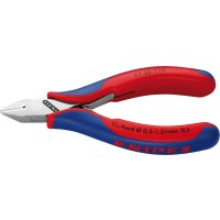 Seitenschneider Elektronik Spitzkopf mit kleiner Fase 115mm KNIPEX