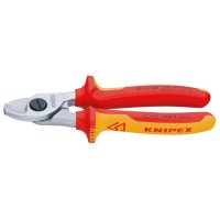 Kabelschere VDE mit Mehrkomponenten-Griffen 165mm KNIPEX