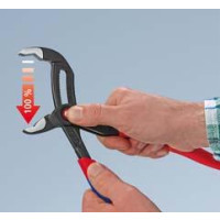 Wasserpumpenzange Cobra QuickSet 8722250 mit 2-Komponenten-Griffen 250mm KNIPEX