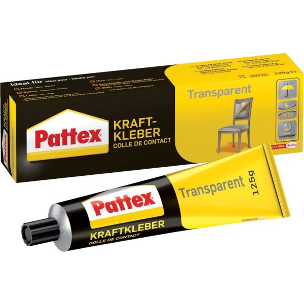 Pattex transparent 125g