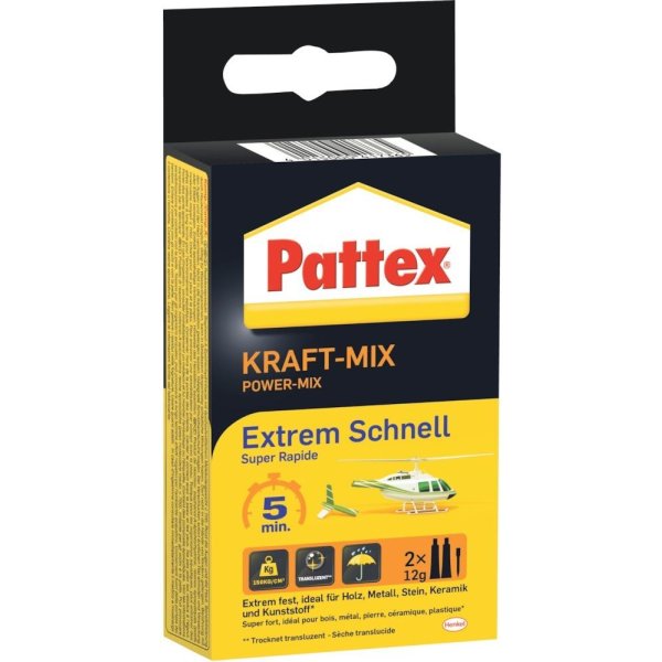 Pattex Kraft Mix Extrem Schnell 2x12g (F)
