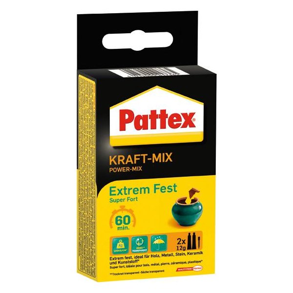 Pattex KraftMix Fest Tube2x11ml