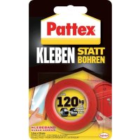 Pattex Kleben statt Bohren Klebeband 1,5m