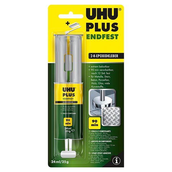 UHU plus endfest 2K-Spritze 24ml/25g