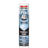 Fix ALL CRYSTAL 290ml glasklar SOUDAL FIX ALL