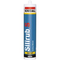 Silirub S Sanitärdicht- masse 300ml schw. SOUDAL