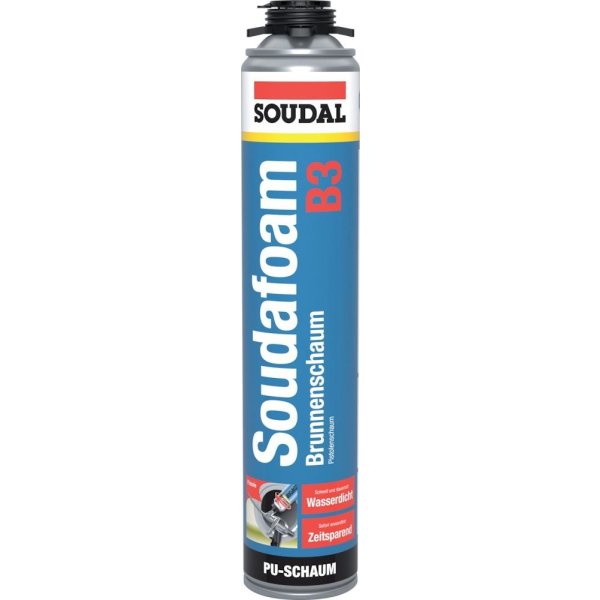 Brunnenschaum 750ml Pistolenschaum(MDI)SOUDAL