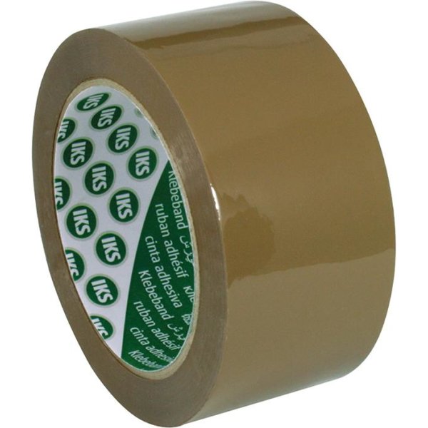 Packband F290 Polypropylen mit Natur- Kautschukkleber 50mmx66m transparent