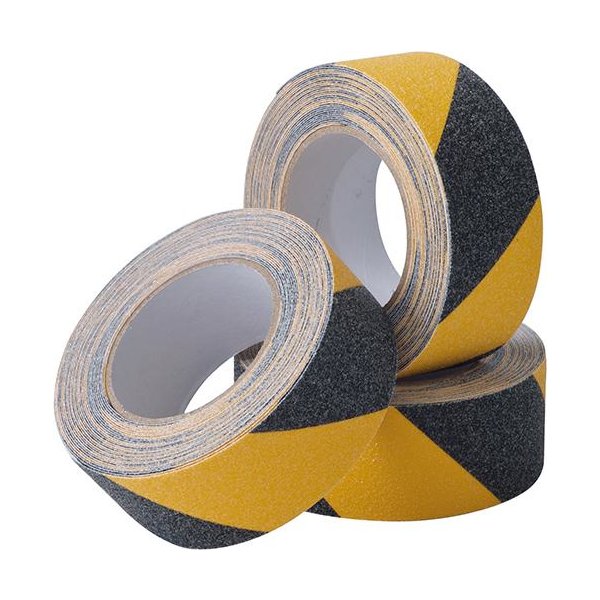 NONSLIP-Tape Bl/Ye UNIV. B: 50 mm L: 18 m