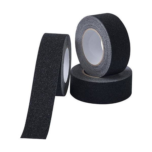 NONSLIP-Tape Black UNIV. B: 25 mm L: 18 m