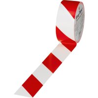 Markierungsband Rot /Weiß75 mm x 33 m