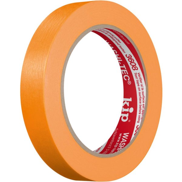 Kip WASHI-TEC STANDARD Goldkrepp orange 18 mm x 50 m