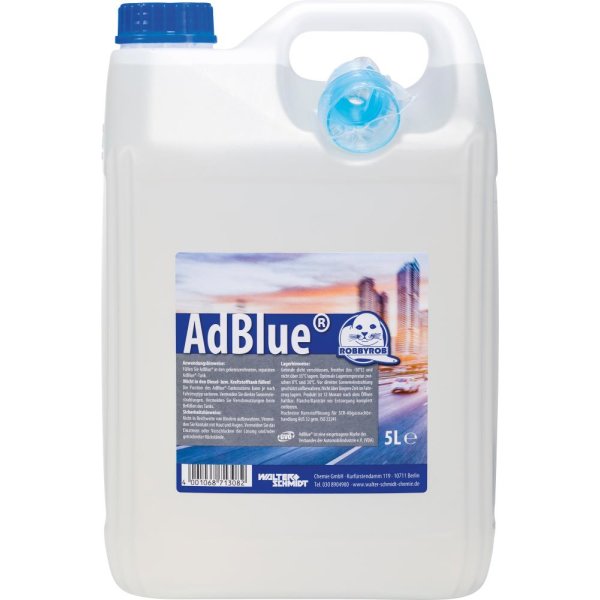 AdBlue Robbyrob 5 L Kanister mit Einfülls