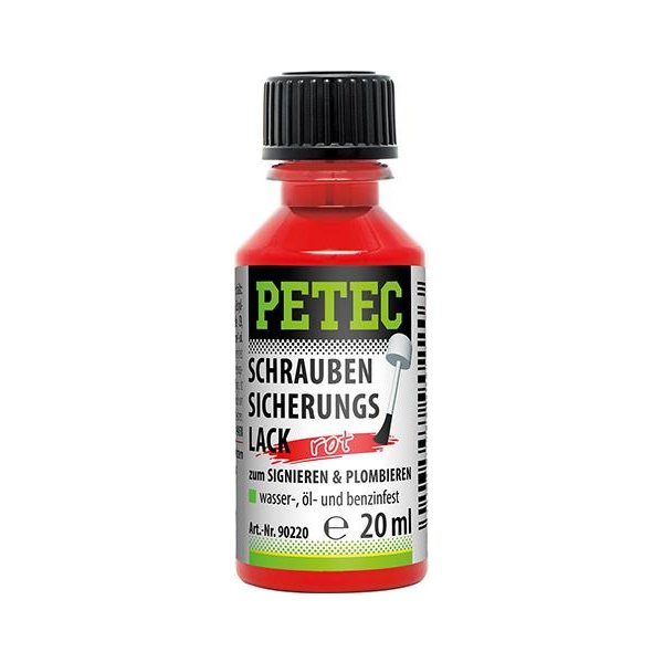 Schraubensicherungslack rot, 20ml