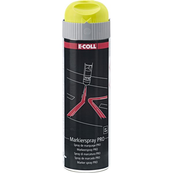 PRO Markierspray 500ml gelb E-COLL