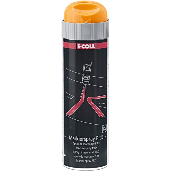 PRO Markierspray 500ml orange E-COLL