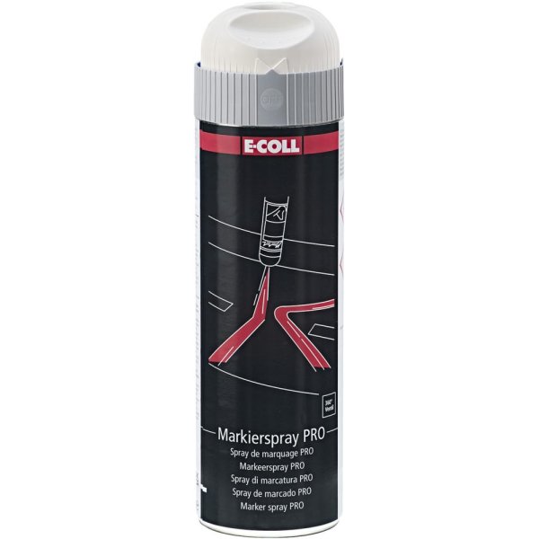 PRO Markierspray 500ml weiß E-COLL