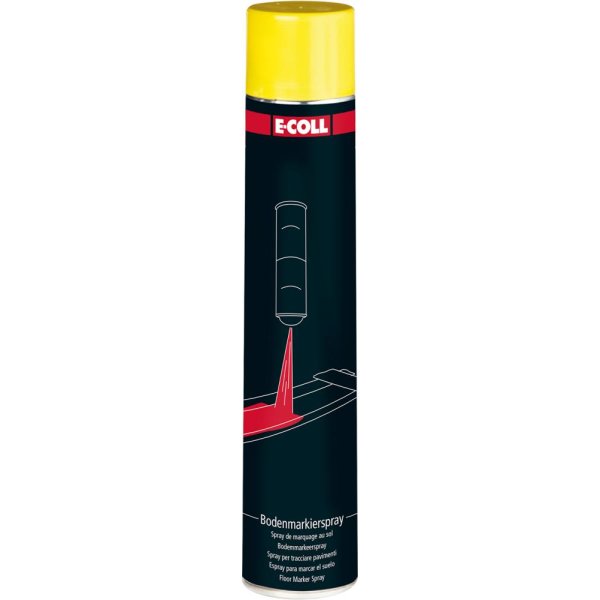 Bodenmarkierspray 750ml gelb E-COLL