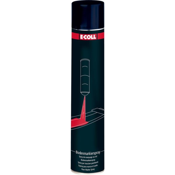 Bodenmarkierspray 750ml schwarz E-COLL