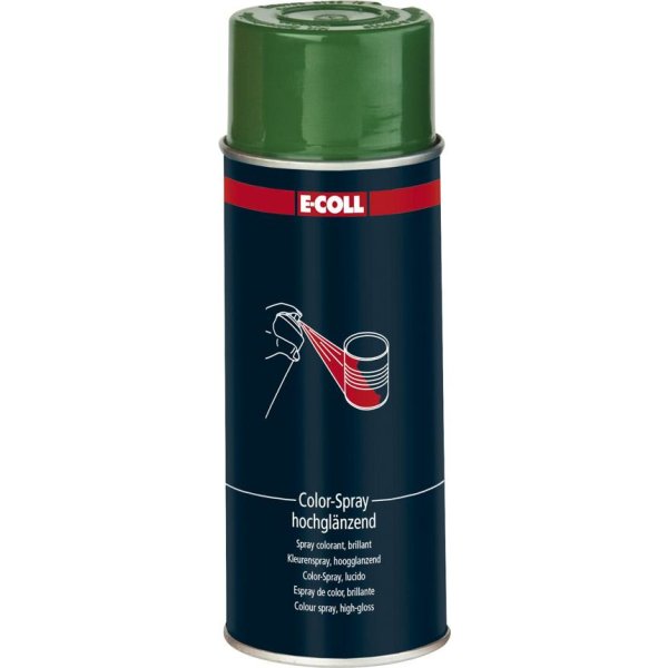 Color-Spray, hochglänzend400ml moosgrün E-COLL