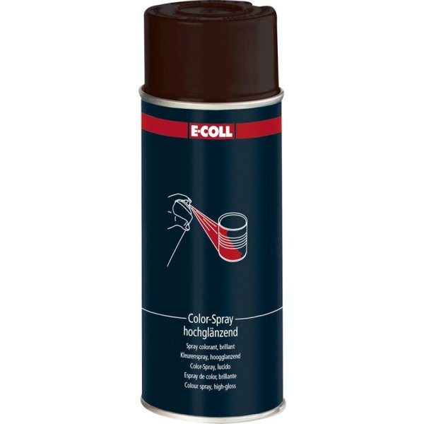 Color-Spray, hochglänzend400ml schokobraun E-COLL