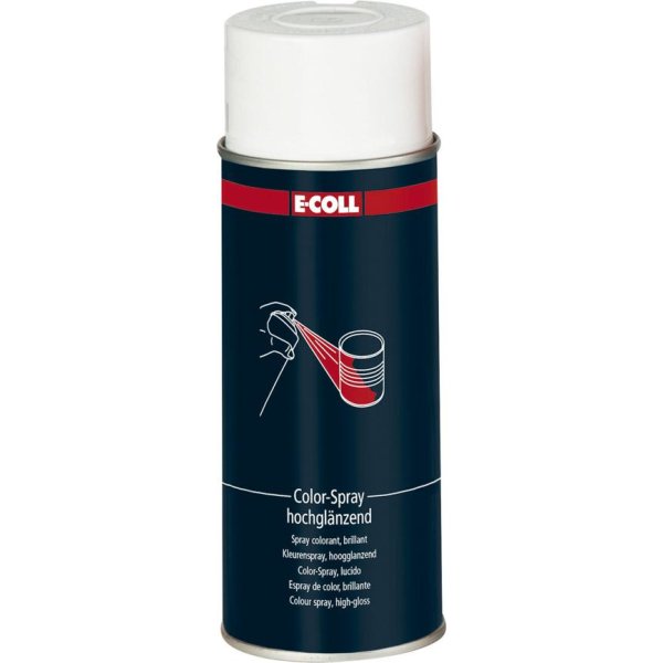 Color-Spray, hochglänzend400ml reinweiss E-COLL