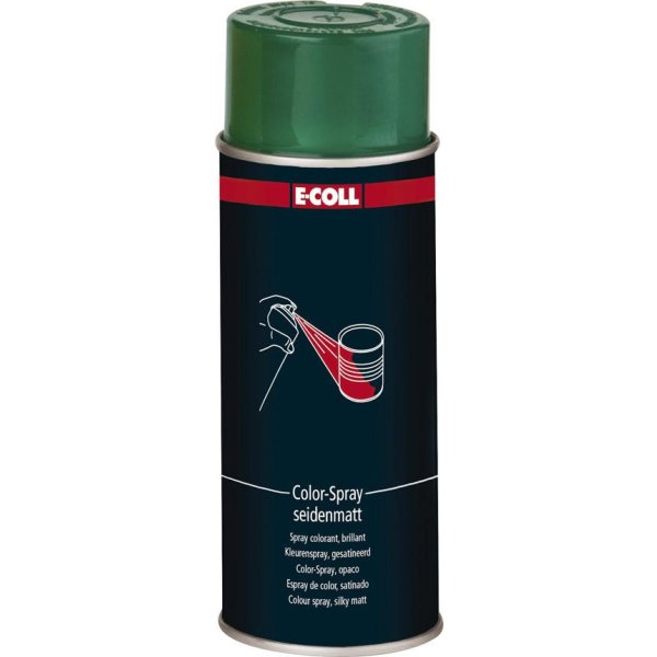 Color-Spray seidenmatt 400ml moosgrün E-COLL