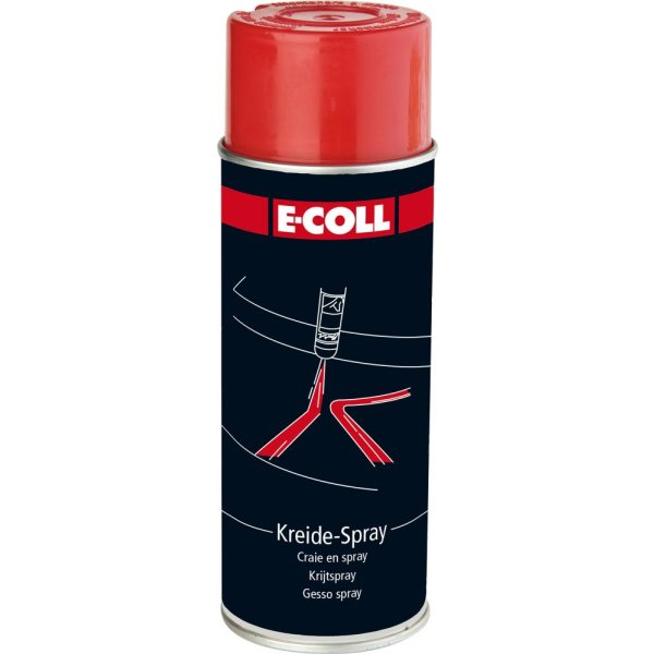 Kreidespray 400ml rot E-COLL