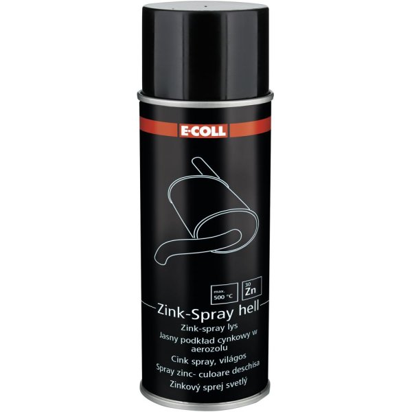 Zink-Spray hell 400ml silbergrau E-COLL EE