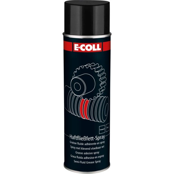 Haftfließfett-Spray 500ml naturhell E-COLL