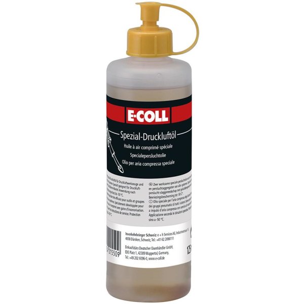 Spezial-Druckluftöl 1L Flasche E-COLL