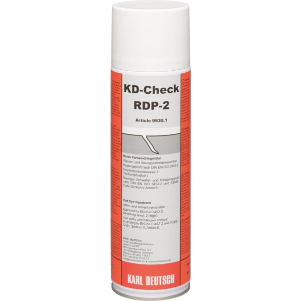 Farbeindringmittel-Spray 500ml rot KD-Check RDP-2