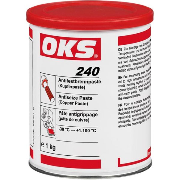 Antifestbrennpaste Kupferpaste OKS 240 1 kg