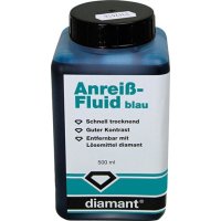 Anreiß-Fluid 500ml blau DIAMANT