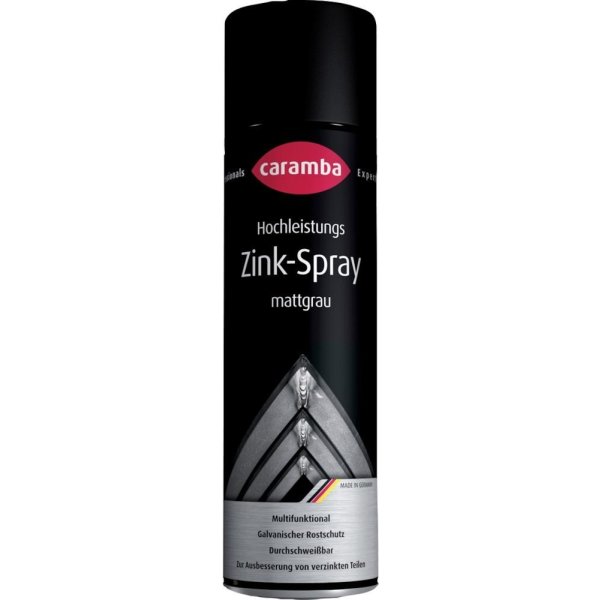 Zink-Spray 500ml mattgrau Caramba