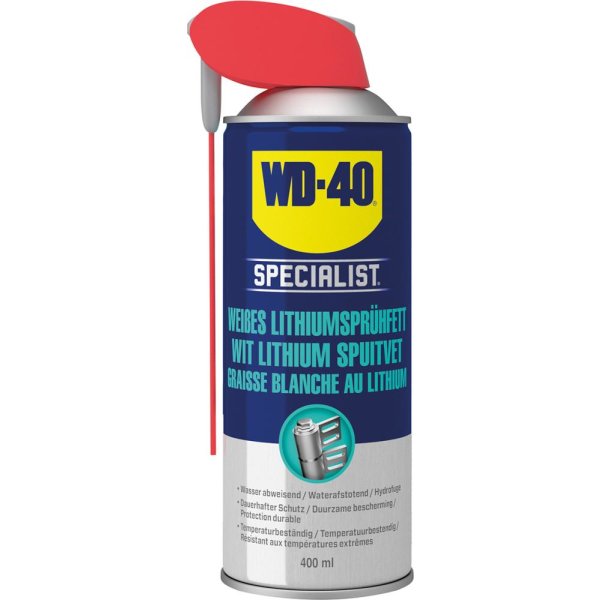 Lithiumsprühfett Specialist Aerosoldose 400ml weiß WD-40