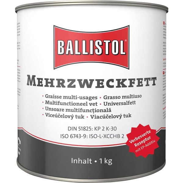 Mehrzweckfett Eimer 1 KG DE/FR/IT/NL/CS/SE/SK/RO