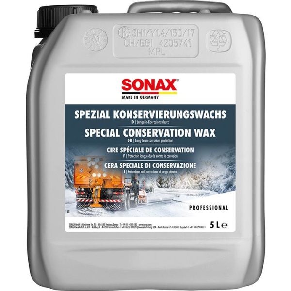 SONAX Spezial Konservierungs-Wachs 5 Liter