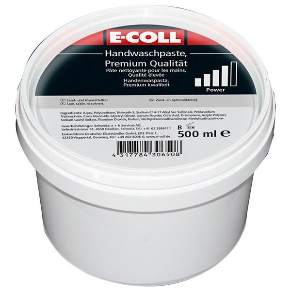 Handwaschpaste Premium Qualität 500ml Dose E-COLL