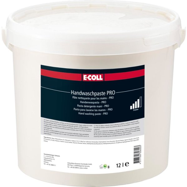 Handwaschpaste Premium Qualität 12L Eimer E-COLL