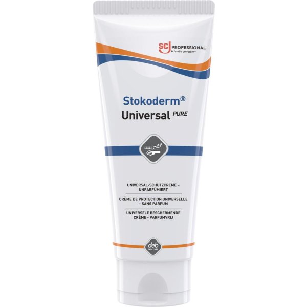 Stokoderm UNIVERSAL PURE Hautschutzcreme univers. 100 ml Tube